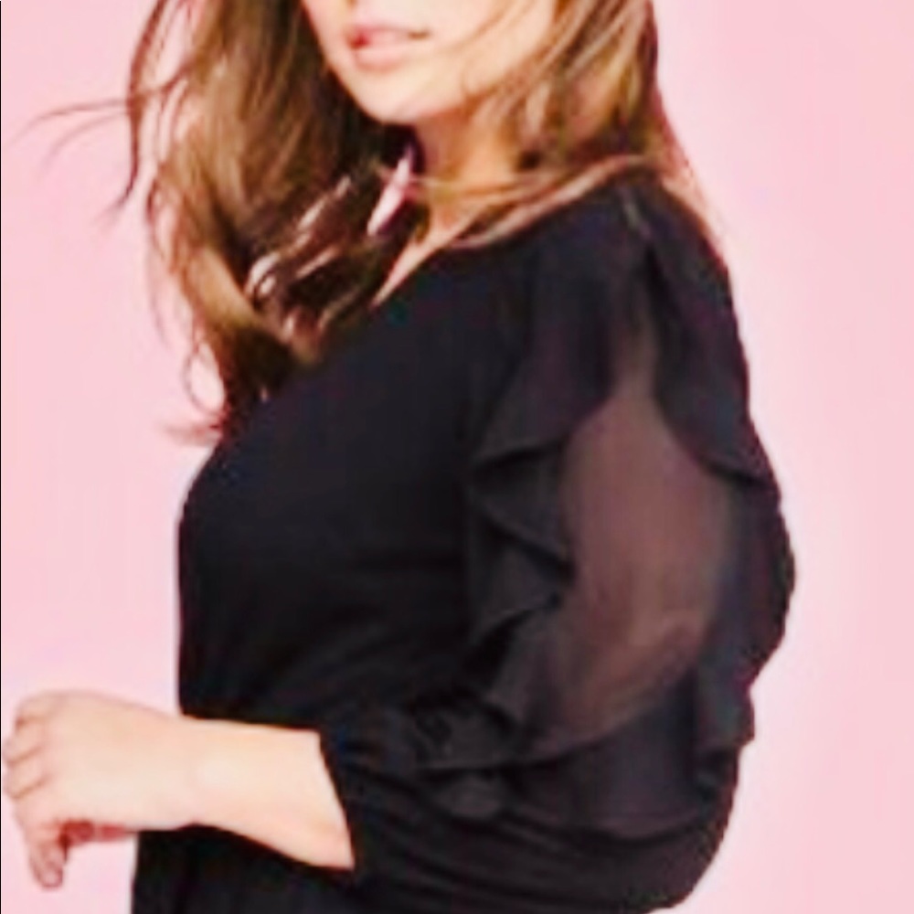 PLUS SIZE BLACK JUMPSUIT - Picture 4 of 4